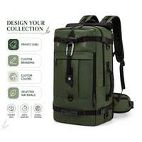 Sac à dos grande capacité pour réunions clients avec profil de transport équilibré, surface imperméable, développement de produits ODM