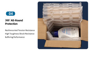 Edredón de burbujas de aire de plástico HDPE al por mayor, rollo de película protectora de amortiguación para envío exprés y de mercancías - Product Image 5