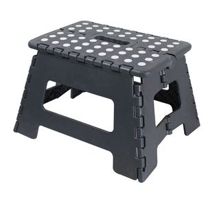 Marchepied pliant robuste et antidérapant pour adultes, en plastique, moderne - Product Image 1