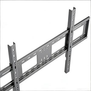 Supporto a Parete per <span class=keywords><strong>TV</strong></span> LED LCD da 60''-100'' con Staffa Fissa, Montaggio a Muro per <span class=keywords><strong>TV</strong></span> di Grandi Dimensioni, <span class=keywords><strong>Piastra</strong></span> in Acciaio Rinforzata - Product Image 1