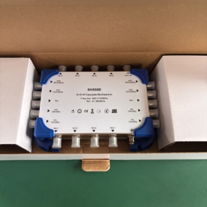 SH558E 5x5x8 Commutateur en cascade satellite 8 sorties Répartiteur de signal <span class=keywords><strong>TV</strong></span> - Product Image 6