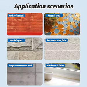 متوفر في المخزن مانع تسرب شفاف مقاوم للماء من الأكريليك ، الحد الأدنى من موك لبناء مانع تسرب الجدار الخارجي - Product Image 6