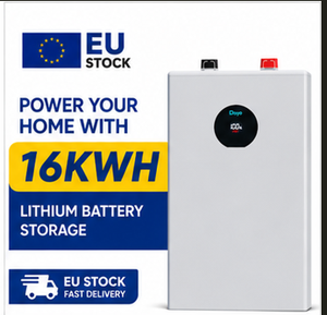แบตเตอรี่ลิเธียมไอรอนฟอสเฟต Moolar Germany Stock SE-F16 แรงดันต่ำ 51.2V 314Ah 16kWh สำหรับเก็บพลังงานแสงอาทิตย์ พร้อมอินเวอร์เตอร์ไฮบริด IP65 CAN ชาร์จเร็ว - Product Image 1