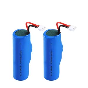 Batterie lithium-ion rechargeable de taille AA 14500 800mAh 600mAh 3.7V avec connecteur et fil pour lampe torche, vente en gros, directement de l'usine - Product Image 2