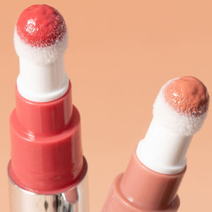 KissProof - Colorete Líquido y Bálsamo Labial 2 <span class=keywords><strong>en</strong></span> 1, Larga Duración, Pigmentado, 5 Colores, Vegano, No Testeado <span class=keywords><strong>en</strong></span> Animales, Aplicador de Esponja, Lápiz de Colorete Personalizado - Product Image 1