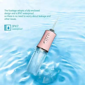 Irrigador Dental Portátil Inalámbrico para Limpieza Dental, Recargable por USB, Chorro de Agua Eléctrico de Viaje, Plegable, de Plástico - Product Image 5