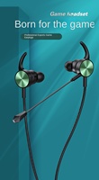Headset Gaming Penjualan Terlaris Earphone Berkabel 3.5mm untuk Ponsel PC Live-Streaming Game Gaya PUBG Mikrofon Tuning Dual-Mic 1.2m