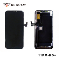 Para iPhone 11/11PRO/11PROMAX/12/12PRO/12PROMAX/ Pantalla LCD HD+ In-cell de Alta Calidad, 500-700 Lúmenes, 1 Año de Garantía, 6.0-6.7 Pulgadas