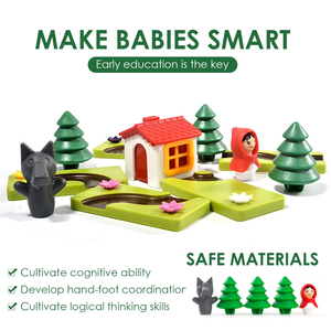 Hoye งานฝีมือขายดีพ่อแม่-ลูกเกมตรรกะคิดโต้ตอบสาวน้อยไปบ้านของเล่นสำหรับ<span class=keywords><strong>เด็ก</strong></span> - Product Image 3