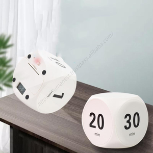 Venta al por mayor WMT57 Temporizador con sensor de gravedad en forma de cubo, nuevo diseño, multifunción, recordatorio para estudiantes, calculadora, reloj de arena, cocina - Product Image 3