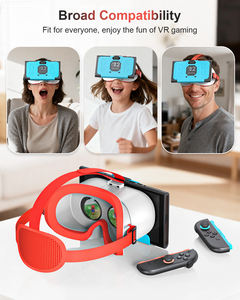 Gafas de Realidad Virtual para <span class=keywords><strong>Switch</strong></span> 2, Pantalla Inmersiva HD 3D, Compatible con la Consola de <span class=keywords><strong>Juegos</strong></span> <span class=keywords><strong>Switch</strong></span> 2 |   Cómoda Gorra Ajustable - Product Image 3