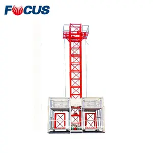 China heißer verkauf bau hoist/material hoist für bau, bau + aufzug + hebezeuge