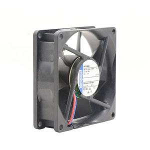 Ventilador axial pequeño de 8 cm con rodamiento de bolas para equipos médicos, ebmpapst 8412NMLE 8025, 80x80x25 mm, 12 V CC, 26.5 CFM, 0.6 W, 21 dBA, 2050 RPM. - Product Image 3