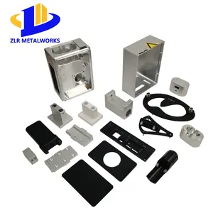 Individuelle CNC-bearbeitete Teile chinesischer Werkslieferant für eloxierte Aluminium-Präzisionsteile 2024 6060 6061 6063 6082 7075