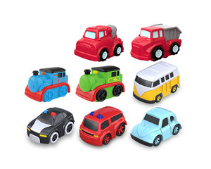 Accessoires <span class=keywords><strong>de</strong></span> piste d'aventure en plastique pour voitures avec train coulissant, autobus scolaire, camion <span class=keywords><strong>de</strong></span> pompiers - Jouet à encastrer à l'échelle 1:16 - Product Image 1