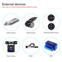 10 pouces écran tactile 4G Bt 5.0 Wifi voiture stéréo écran Android Auto Carplay lecteur pour Renault Clio 2016 - 2019