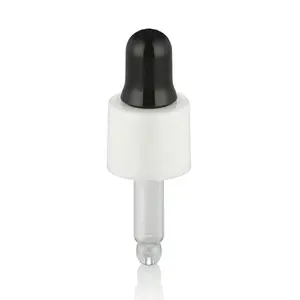 Wholesale Mini Lovely Unique Appearance Cosmetic Packing 15ml 20ml 10ml Glass Dropper Bottle with White Collar