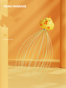 Masseurs de cuir chevelu avec 16 griffes, gratte-tête manuel pour une relaxation profonde, stimulation capillaire et massage anti-stress - Product Image 2