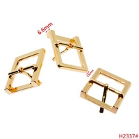 Boucles de ceinture rectangulaires réglables en gros, boucles décoratives personnalisées avec logo, boucles de ceinture durables pour vêtements, sacs à main, quincaillerie