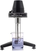 Lab Use Brookfield Pointer Type Digital Viscometer 4 Rotors Viscosity Tester Meter Rotational Viscometer Viscosity-Temperature