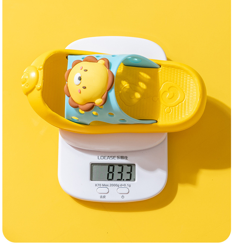 Cartoon Summer Sandals Slippers Kids Flat Toe Shoes Sandals for Boys and Girls