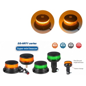 Nueva Luz LED Giratoria y Intermitente de Alta Luminosidad DC24V IP67 SG-NR71C Directo de Fábrica para Camiones y Maquinaria de Construcción - Product Image 4