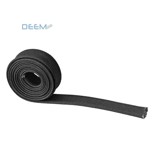 DEEM Anti-corrosion heat shrink fiberglass Heat shield car black hot rod sleeve