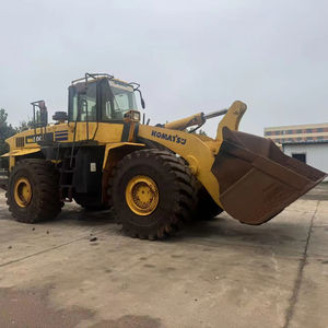 Chargeuses sur pneus Komatsu WA500-6 WA380 WA600 d'occasion de haute qualité, moteur de pompe hydraulique TCM, modèle 2019, charge nominale de 15 tonnes, bon état - Product Image 1