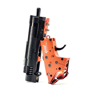 อุปกรณ์เสริมปืนเจลบลาสเตอร์ ชิ้นส่วนอัพเกรดปืนของเล่น กล่องเกียร์โลหะผสม CNC สำหรับ GSL SR16 SP แบบแยกส่วน - Product Image 4