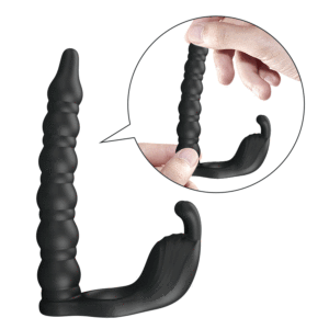 <strong>Pretty</strong> love Wearable Penis Vibrator Dildo Sex Toys for Women Man Strap on Penis Ring Anal Beads <strong>Butt</strong> <strong>Plug</strong> - Product Image 4