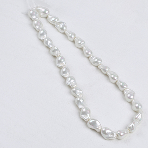 Bán Hot Trắng Tự Nhiên 10*15Mm/15*22Mm/12*15Mm Lớn Baroque Hình Dạng Vỏ <span class=keywords><strong>Loose</strong></span> <span class=keywords><strong>Pearl</strong></span> Strand - Product Image 1