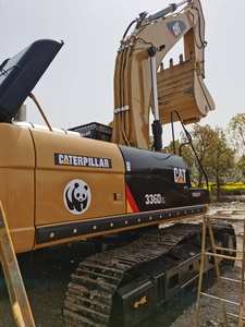 Excavatrice CAT336D d'occasion certifiée CE, 36 tonnes, hydraulique, chenilles, pompe Caterpillar, moteur Cummins, construction japonaise - Product Image 2