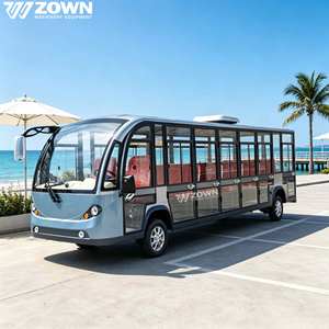 รถบัสไฟฟ้าท่องเที่ยว ZOWN 23 ที่นั่ง มอเตอร์ทรงพลัง รถรับส่งสำหรับทัวร์ ได้รับการรับรองมาตรฐาน EEC เหมาะสำหรับการท่องเที่ยวในรีสอร์ท บริการรับส่งผู้โดยสารกลุ่ม 2 คน - Product Image 1
