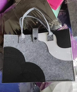 Offre Spéciale FASHION CHEAP Sac à main simple en feutre floral pour femme. Z0918 - Product Image 4