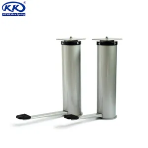 Modern Minimalism Restaurant Dining Aluminum Pneumatic Table Lifting Column