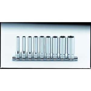 Koken-RS2300A/9 1/4 ''ชุดซ็อกเก็ตลึก Hex นิ้ว (9ชิ้น) -EAN ซ็อกเก็ตมือ4991644216437 1/4" - Product Image 1