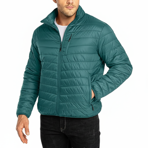 Vestes matelassées pour hommes vestes en duvet de canard pour hommes pour manteau d'hiver ultraléger fabricant essentiel hommes - Product Image 1
