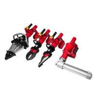 ODETOOLS Outil de sauvetage en cas d'accident de lutte contre les incendies BC-300 Outil combiné de sauvetage de batterie hydraulique portable