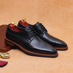 Nouvelle Tendance – Mocassins Homme en Cuir Véritable Brillant, Style Britannique Sportif Décontracté, Légers, Antidérapants et Isolants pour l'Automne - Product Image 5