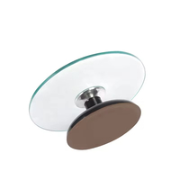 Plateau tournant de décoration de gâteau de conception en verre incassable Support de gâteau de mariage en verre trempé de 7.6mm