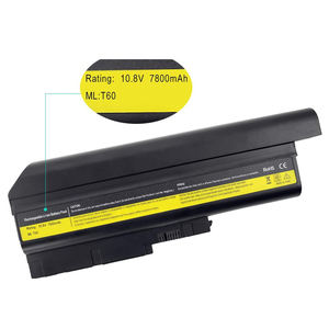 Batterie d'ordinateur portable pour <span class=keywords><strong>Lenovo</strong></span> IBM ThinkPad T60 <span class=keywords><strong>t61</strong></span> R60 R500 W500 T500 SL300 SL400 SL500 40Y6795 42T4619 - Product Image 3