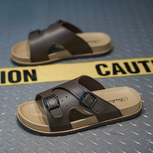 Sandalias de Hombre Personalizadas y Modernas, Aptas para Uso en Exteriores, en Casa, en el Baño, Antideslizantes, de Suela Gruesa, de una Sola Pieza - Product Image 4