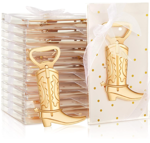 Ouvre-bouteille en forme de botte de cowboy western en alliage de zinc, outil de bar fantaisie avec finition rustique pour décoration de bar, de cave ou de maison, cadeau idéal - Product Image 1