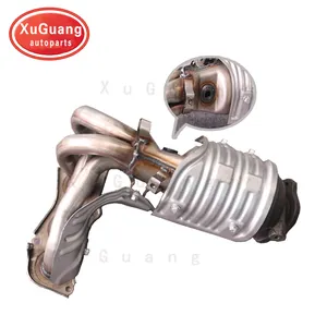 XUGUANG high quality direct fit factory supplier exhaust manifold catalytic converter for Toyota camry old model