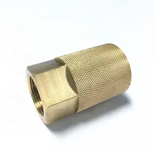 High Quality OEM ODM experienced manufacturer knurled brass parts custom processing