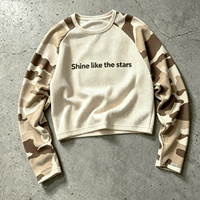 T-shirts personnalisés pour hommes Ouna Clothing Manufacturer, à manches raglan, imprimés camouflage thermique, style streetwear, en tissu gaufré