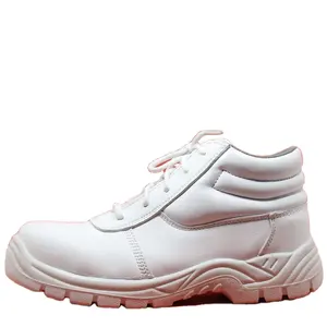 liberty white safety shoes/ high cut white safety shoes for nurse