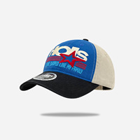 Casquette de baseball unisexe en coton brodé style coréen à 6 panneaux pour adultes, mode urbaine quatre saisons, style rétro américain, type camionneur