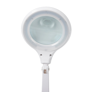 โคมไฟขยายภาพ LED สีขาวทันสมัย สำหรับอ่านหนังสือบนโต๊ะทำงาน แสงเดย์ไลท์ ขยายภาพ 3 มิติ 1.75 เท่า แสงเดย์ไลท์ โคมไฟขยายภาพสำหรับช่างเสริมสวย - Product Image 5