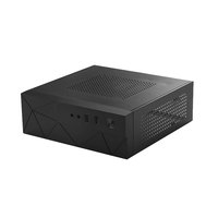 Haute qualité Slim Mini Itx Pc Case Aluminium Gaming Pc Case Support MINI ITX carte mère